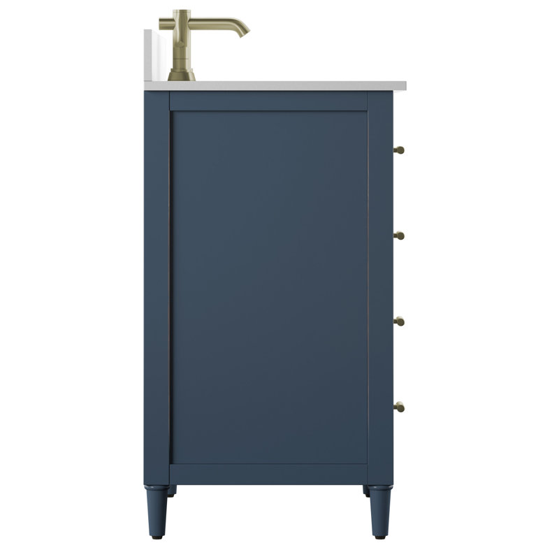 Mistana™ Serena 29.88'' Freestanding Single Bathroom Vanity with Ceramic Vanity Top & Reviews